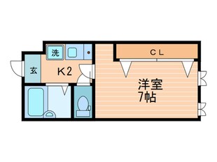 ハウスピエーメの物件間取画像